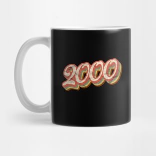 Vintage 2000 20th Birthday Gift 20 Year Old Twenty Bday Mug